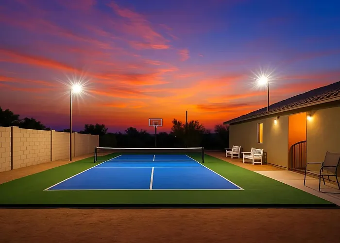 Oasis - Pool Hot Tub & Pickleball Holiday home